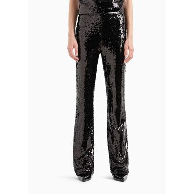Armani Exchange Pantaloni A Vita Alta Xw000015_af10185 Black L Armani Exchange Pantaloni A Vita Alta Xw000015_af10185 Black L