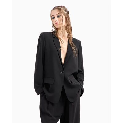 Armani Exchange Blazer Xw000252_af10872 Black L Armani Exchange Blazer Xw000252_af10872 Black L