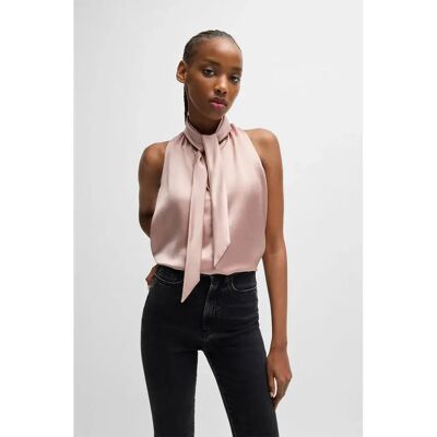 Hugo Blusa Senza Maniche Celuna-1 Light / Pastel Pink 36 Hugo Blusa Senza Maniche Celuna-1 Light / Pastel Pink 36