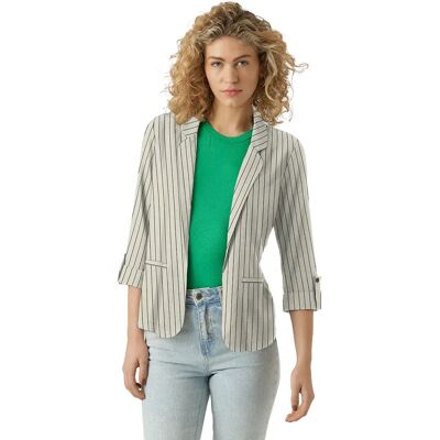 Vero Moda Blazer Jesmilo Loose Silver Lining / Anja Obsidian XL Vero Moda Blazer Jesmilo Loose Silver Lining / Anja Obsidian XL