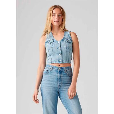 Levi´s ® Gilet Bella Denim I Will XS Levi´s ® Gilet Bella Denim I Will XS