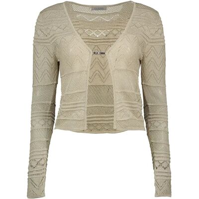 Guess Cardigan Nellie Silver Lurex S Guess Cardigan Nellie Silver Lurex S