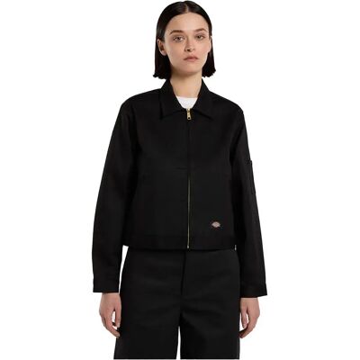 Dickies Giacca Unlined Cropped Eisenhower Black 2XS Dickies Giacca Unlined Cropped Eisenhower Black 2XS