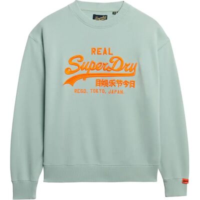 Superdry VL NEON LOOSE CREW - Felpa Superdry VL NEON LOOSE CREW - Felpa
