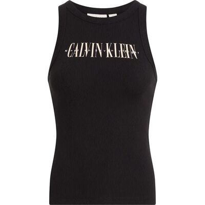 Calvin Klein Jeans Maglietta Senza Maniche Varsity Ck Black S Calvin Klein Jeans Maglietta Senza Maniche Varsity Ck Black S