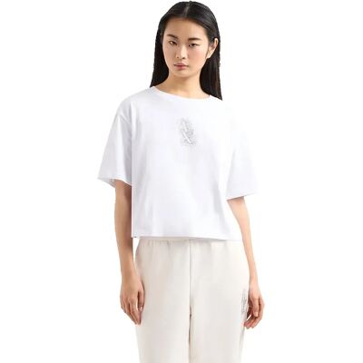 Armani Exchange Maglietta A Maniche Corte Xw000102a_f10359u Optic White S Armani Exchange Maglietta A Maniche Corte Xw000102a_f10359u Optic White S