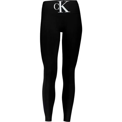 Calvin Klein Jeans Leggings Vita Alta Monogram Black XL Calvin Klein Jeans Leggings Vita Alta Monogram Black XL