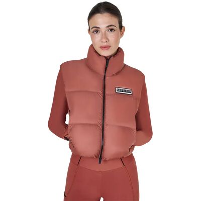 Equestro Gilet Rip Stop Redwood S Equestro Gilet Rip Stop Redwood S