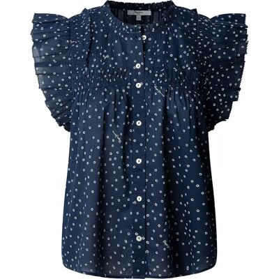 Pepe Jeans Blusa Senza Maniche Dialla Ocean Blue S Pepe Jeans Blusa Senza Maniche Dialla Ocean Blue S