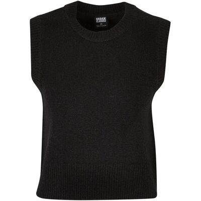 Urban Classics Gilet Di Maglia Knit Black XS Urban Classics Gilet Di Maglia Knit Black XS