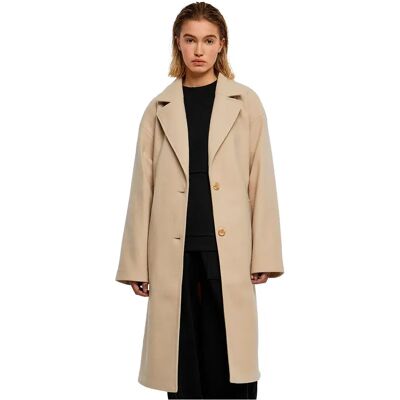 Urban Classics Cappotto Oversized Long Wet Sand 4XL Urban Classics Cappotto Oversized Long Wet Sand 4XL