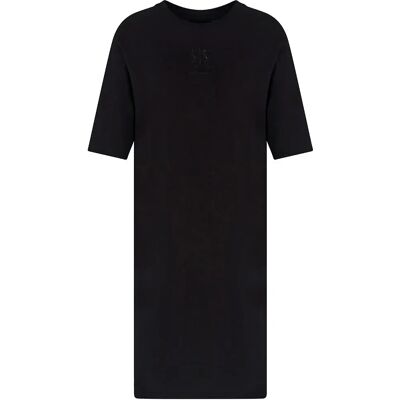 Armani Exchange Vestito A Maniche Corte Xw000825_af10356 Black S Armani Exchange Vestito A Maniche Corte Xw000825_af10356 Black S