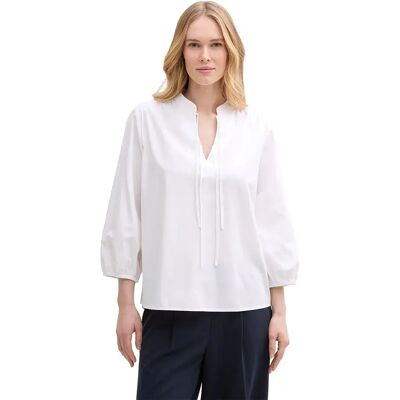 Tom Tailor Blusa A Maniche 3/ 105263 White 42 Tom Tailor Blusa A Maniche 3/ 105263 White 42
