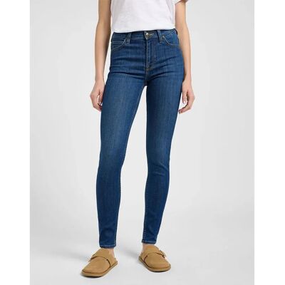 Lee Jeans A Vita Alta Scarlett Skinny Fit Ivy Wash 31 Lee Jeans A Vita Alta Scarlett Skinny Fit Ivy Wash 31