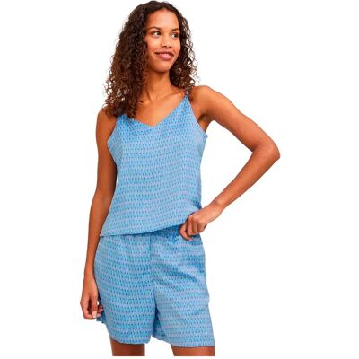 Jack & Jones Blusa Senza Maniche Malia Satin Jjxx Silver Lake Blue S Jack & Jones Blusa Senza Maniche Malia Satin Jjxx Silver Lake Blue S