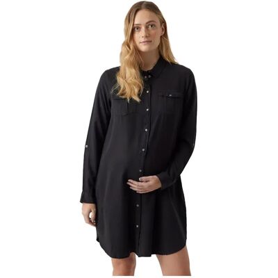 Vero Moda Vestito A Maniche Lunghe Sigga Maternity Black L Vero Moda Vestito A Maniche Lunghe Sigga Maternity Black L