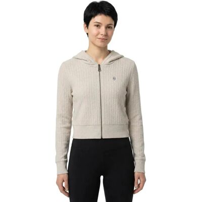 Guess Jeans Cardigan Cable Hoodie Gusa Lt Heather Grey S Guess Jeans Cardigan Cable Hoodie Gusa Lt Heather Grey S