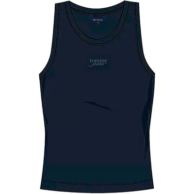 Tommy Hilfiger Canotta Dw0dw21369 Blue M Tommy Hilfiger Canotta Dw0dw21369 Blue M