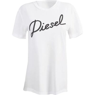 Diesel Maglietta A Maniche Corte 00sl2t0rczj White M Diesel Maglietta A Maniche Corte 00sl2t0rczj White M