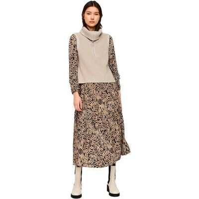 Vero Moda Gilet Di Maglia Myrna Beige M Vero Moda Gilet Di Maglia Myrna Beige M