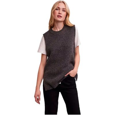 Vero Moda Gilet Di Maglia Lea Grey XS Vero Moda Gilet Di Maglia Lea Grey XS