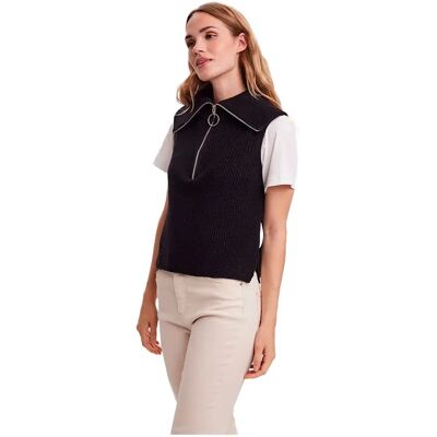 Vero Moda Gilet Di Maglia Myrna Black L Vero Moda Gilet Di Maglia Myrna Black L