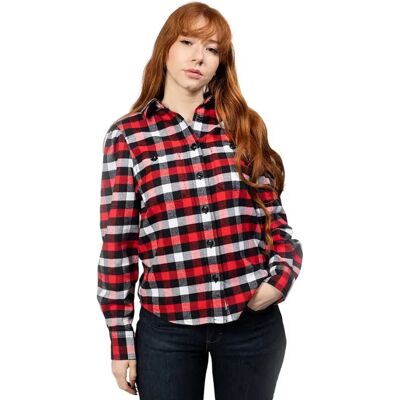Woolrich Camicia A Maniche Lunghe Classic Buffalo Red / Black S Woolrich Camicia A Maniche Lunghe Classic Buffalo Red / Black S