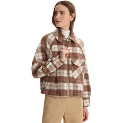 Woolrich Camicia Overshirt Cozy Wool Multicolor M Woolrich Camicia Overshirt Cozy Wool Multicolor M