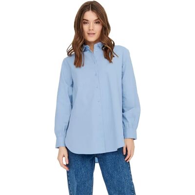 Only Camicia A Maniche Lunghe 15227677 Blue L Only Camicia A Maniche Lunghe 15227677 Blue L