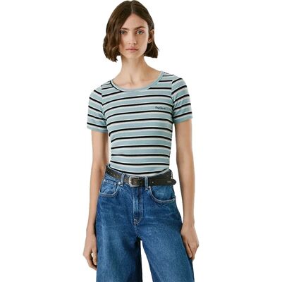 Pepe Jeans Maglietta A Maniche Corte Belin Soho Blue M Pepe Jeans Maglietta A Maniche Corte Belin Soho Blue M