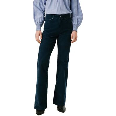 Pepe Jeans Pantaloni A Vita Alta Flare Willa Corduroy Dulwich Blue 26 Pepe Jeans Pantaloni A Vita Alta Flare Willa Corduroy Dulwich Blue 26