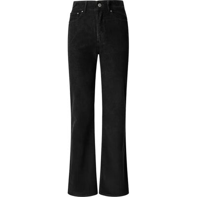 Pepe Jeans Pantaloni A Vita Alta Flare Willa Corduroy Black 26 Pepe Jeans Pantaloni A Vita Alta Flare Willa Corduroy Black 26
