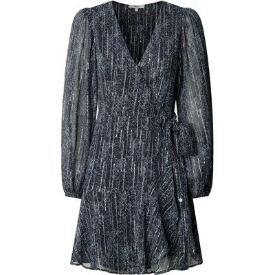 Pepe Jeans Vestito A Maniche Lunghe Maisa Dulwich Blue S Pepe Jeans Vestito A Maniche Lunghe Maisa Dulwich Blue S