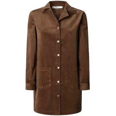 Pepe Jeans Vestito A Maniche Lunghe Noelia Chocolate Brown S Pepe Jeans Vestito A Maniche Lunghe Noelia Chocolate Brown S