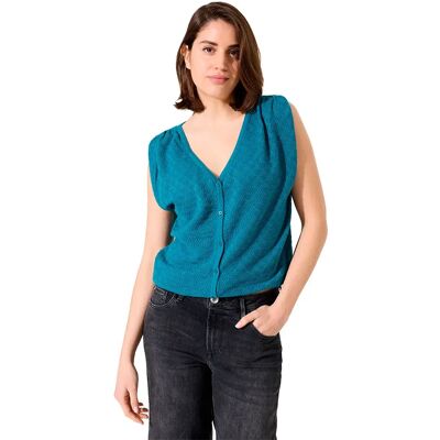 Garcia Blusa Senza Maniche G5020 Blue Lagoon XS Garcia Blusa Senza Maniche G5020 Blue Lagoon XS