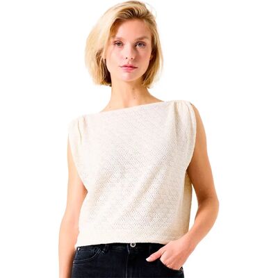 Garcia Blusa Senza Maniche G5020 Whitecap S Garcia Blusa Senza Maniche G5020 Whitecap S