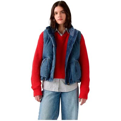 Levi´s ® Gilet Western Bubble City Worn Ow XS Levi´s ® Gilet Western Bubble City Worn Ow XS