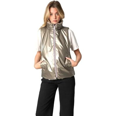 Deeluxe Gilet Nara Taupe S Deeluxe Gilet Nara Taupe S