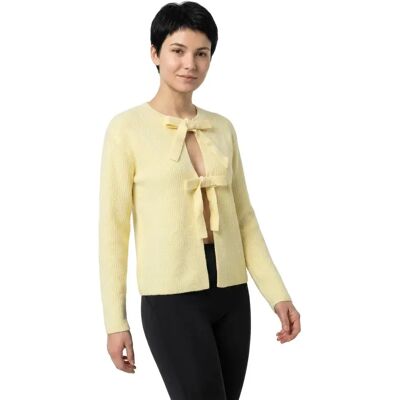 Pieces Cardigan Silly Pale Banana / Melange XS Pieces Cardigan Silly Pale Banana / Melange XS