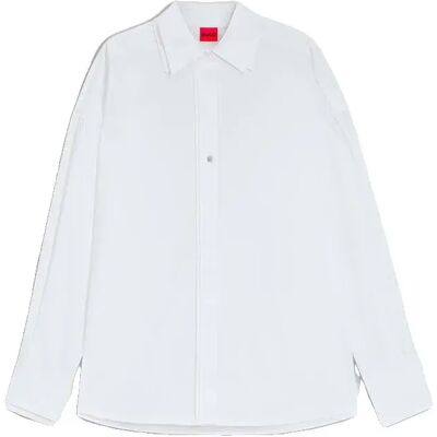 Hugo Blusa A Maniche Lunghe Echarming 10258602 01 White 100 38 Hugo Blusa A Maniche Lunghe Echarming 10258602 01 White 100 38
