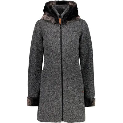 Cmp Cappotto 39m326 Fumo / Nero L Cmp Cappotto 39m326 Fumo / Nero L