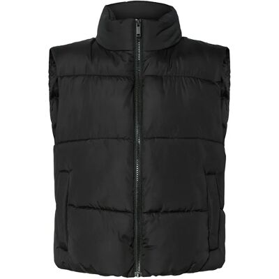 Pieces Gilet Bee New Black L Pieces Gilet Bee New Black L