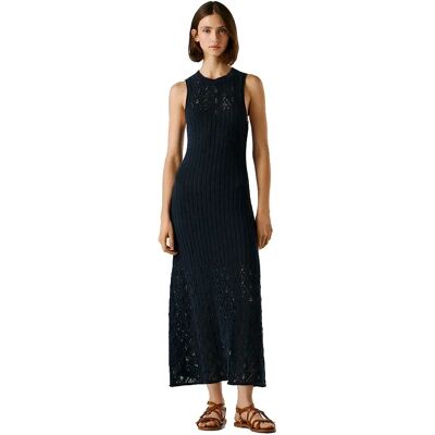 Pepe Jeans Vestito Lungo Senza Maniche Kenia Dulwich Blue L Pepe Jeans Vestito Lungo Senza Maniche Kenia Dulwich Blue L