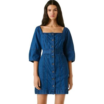 Pepe Jeans Vestito Corto A Maniche Corte Pip Denim XS Pepe Jeans Vestito Corto A Maniche Corte Pip Denim XS