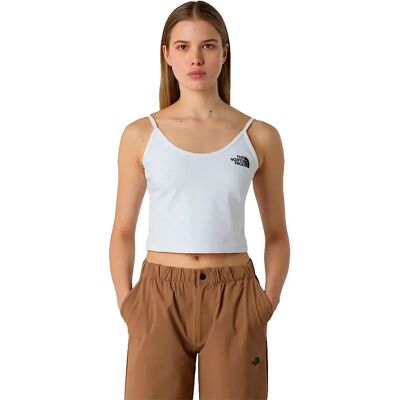 The North Face Maglietta Senza Maniche Simple Dome Slim TNF White S The North Face Maglietta Senza Maniche Simple Dome Slim TNF White S