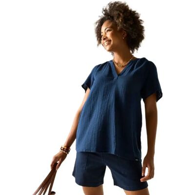 Regatta Blusa A Maniche Corte Selen Navy 42 Regatta Blusa A Maniche Corte Selen Navy 42