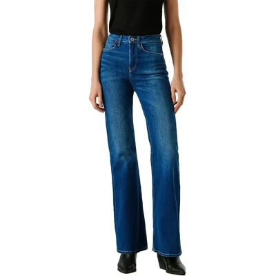 Pepe Jeans Jeans A Vita Alta Pl2050805ua Flare Willa Denim 26 Pepe Jeans Jeans A Vita Alta Pl2050805ua Flare Willa Denim 26