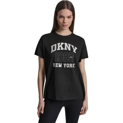 DKNY Maglietta A Maniche Corte Ny 1989 Black S DKNY Maglietta A Maniche Corte Ny 1989 Black S