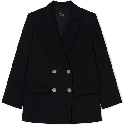 Armani Exchange Blazer Xw00198_af21555 Black 42 Armani Exchange Blazer Xw00198_af21555 Black 42