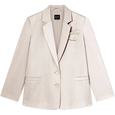 Armani Exchange Blazer Xw001953_af21553 Sand 48 Armani Exchange Blazer Xw001953_af21553 Sand 48